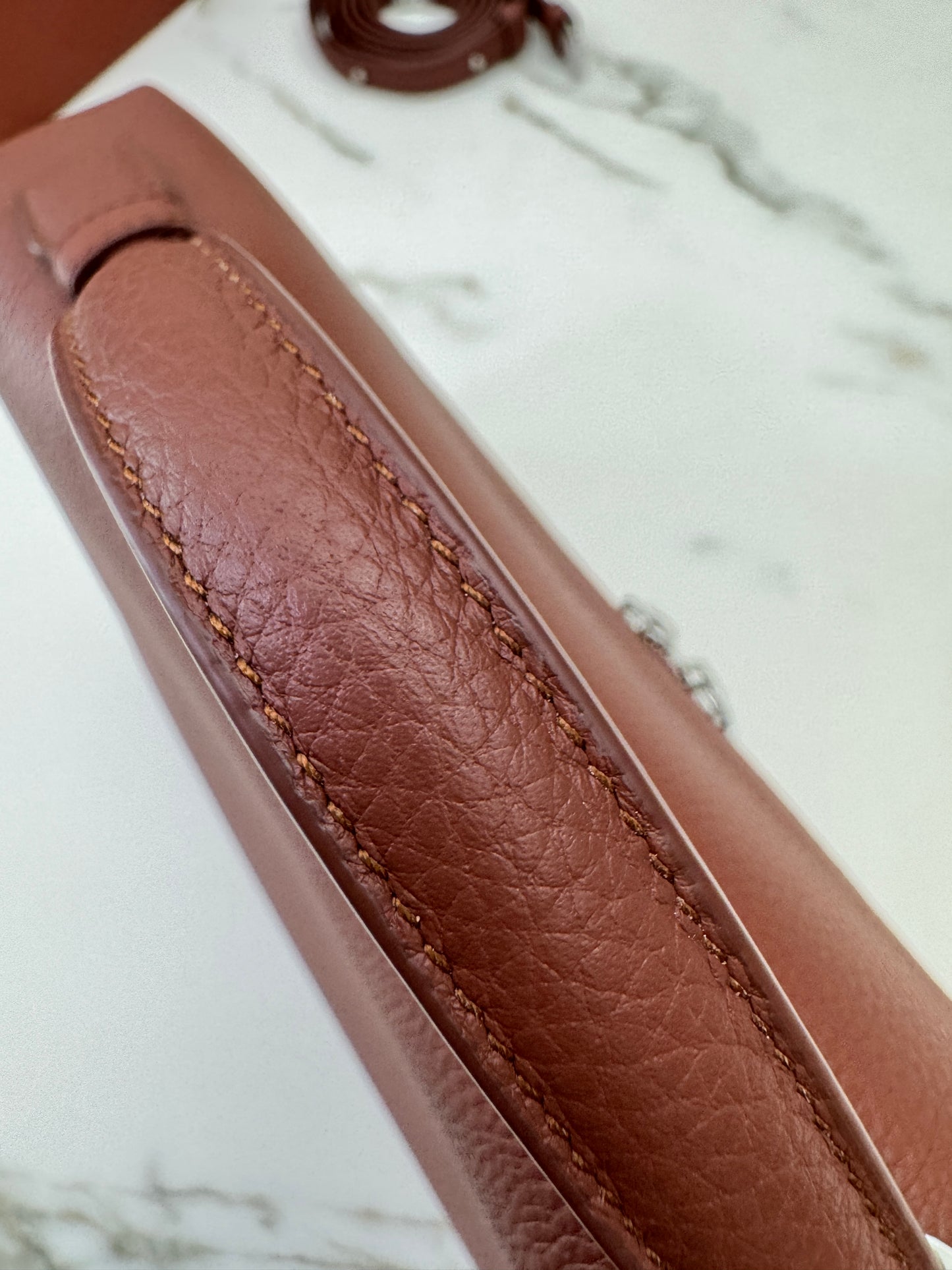 LORO PIANA Extra Pocket 27 Kummel