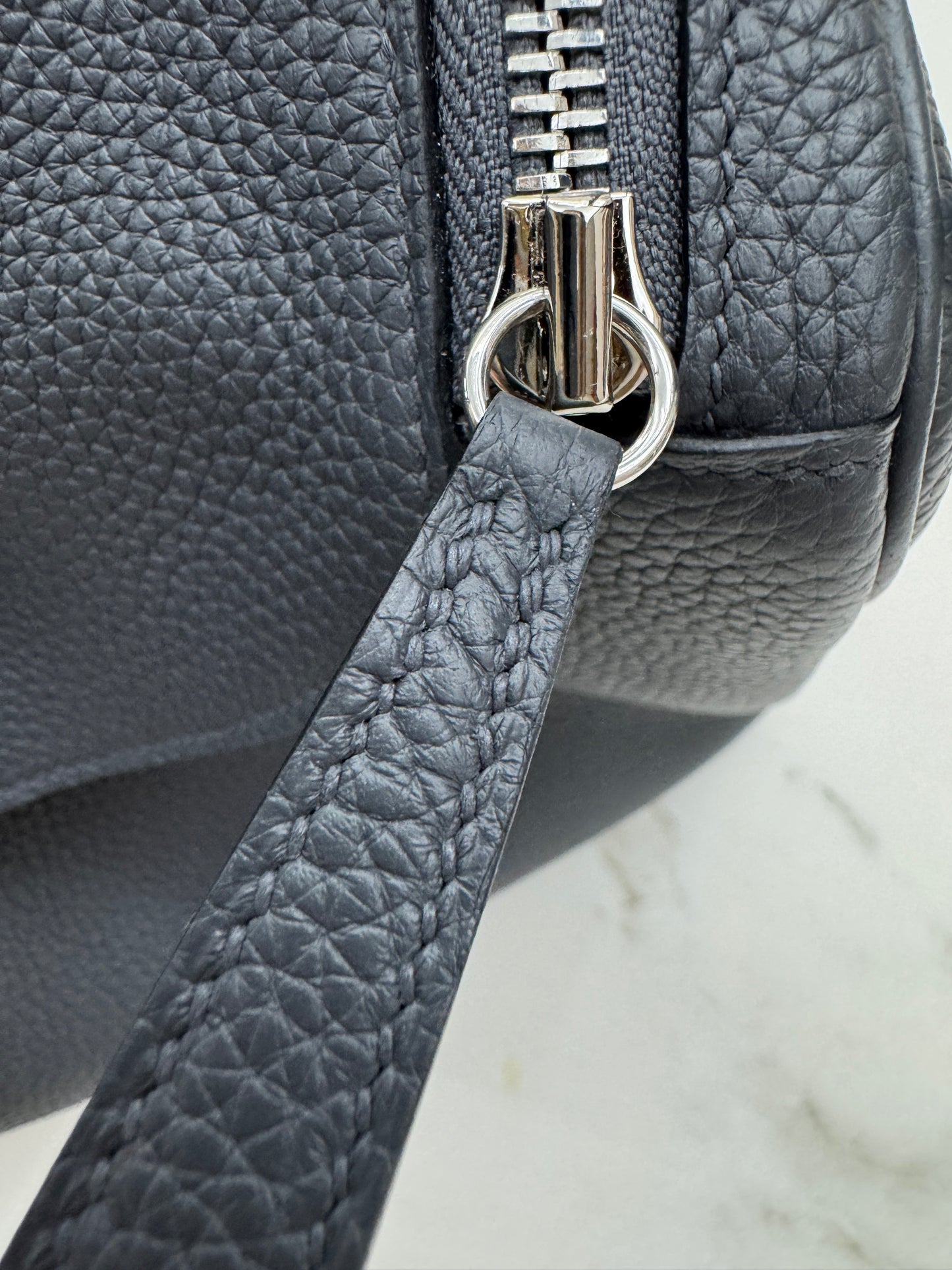 HERMES Lindy 30 石墨灰銀扣 TC 88 Graphite PHW