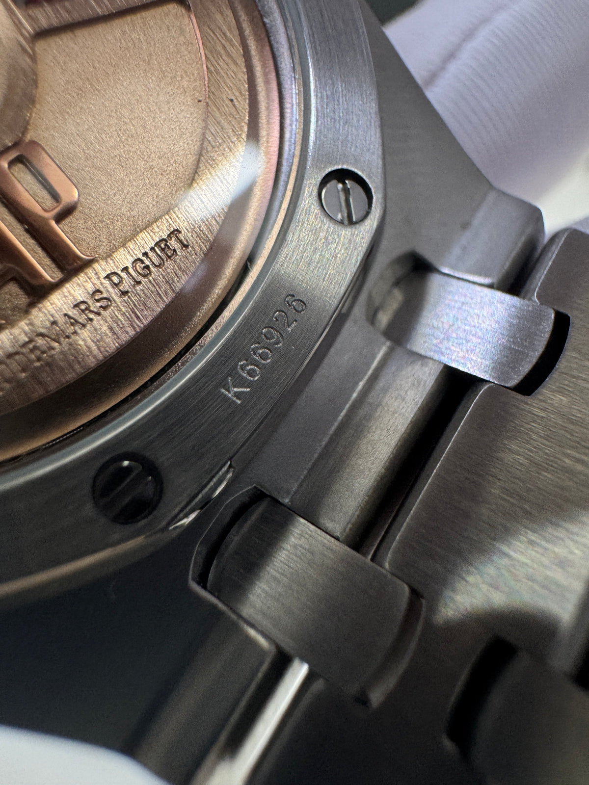 AP Royal Oak 白盤 34mm 77350ST