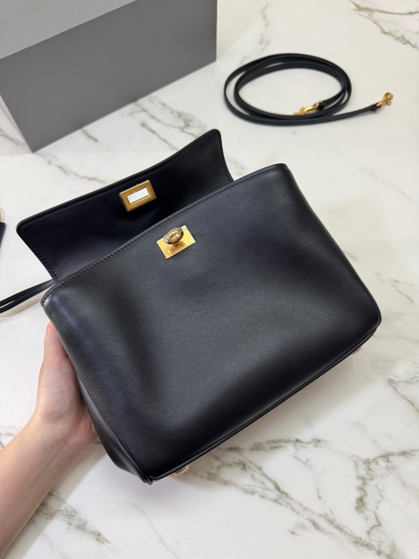 BALENCIAGA Mini Rodeo 黑金