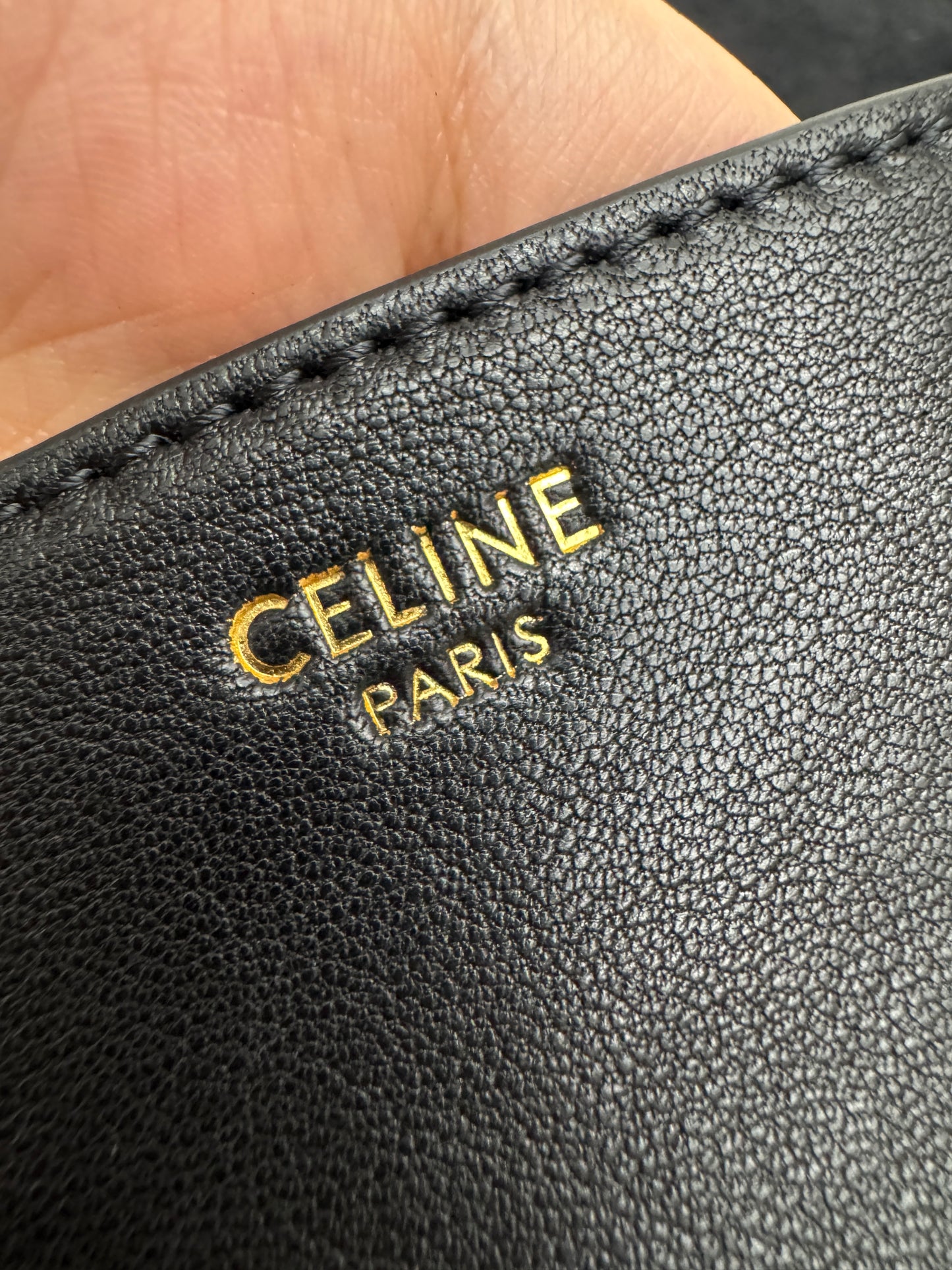 CELINE Soft Triomphe Besace