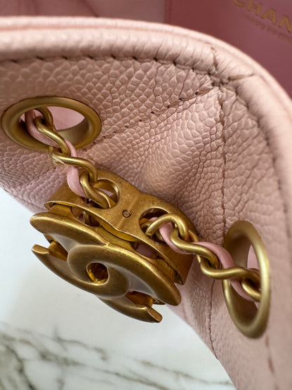 CHANEL Mini 25Bag 26P櫻花粉