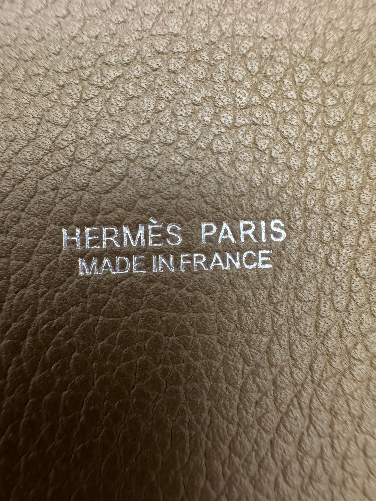 HERMES Kelly Danse 大象灰銀扣 Etoupe PHW