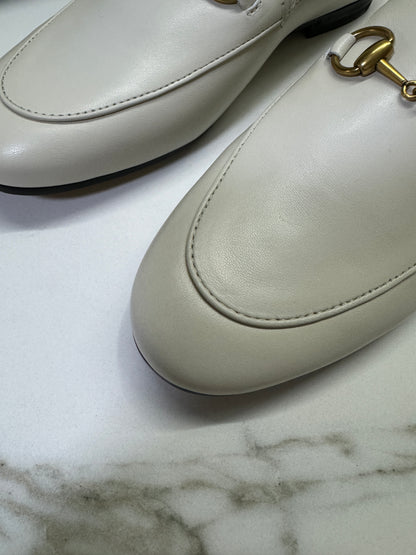 GUCCI Loafers 踩跟樂福鞋 奶白色