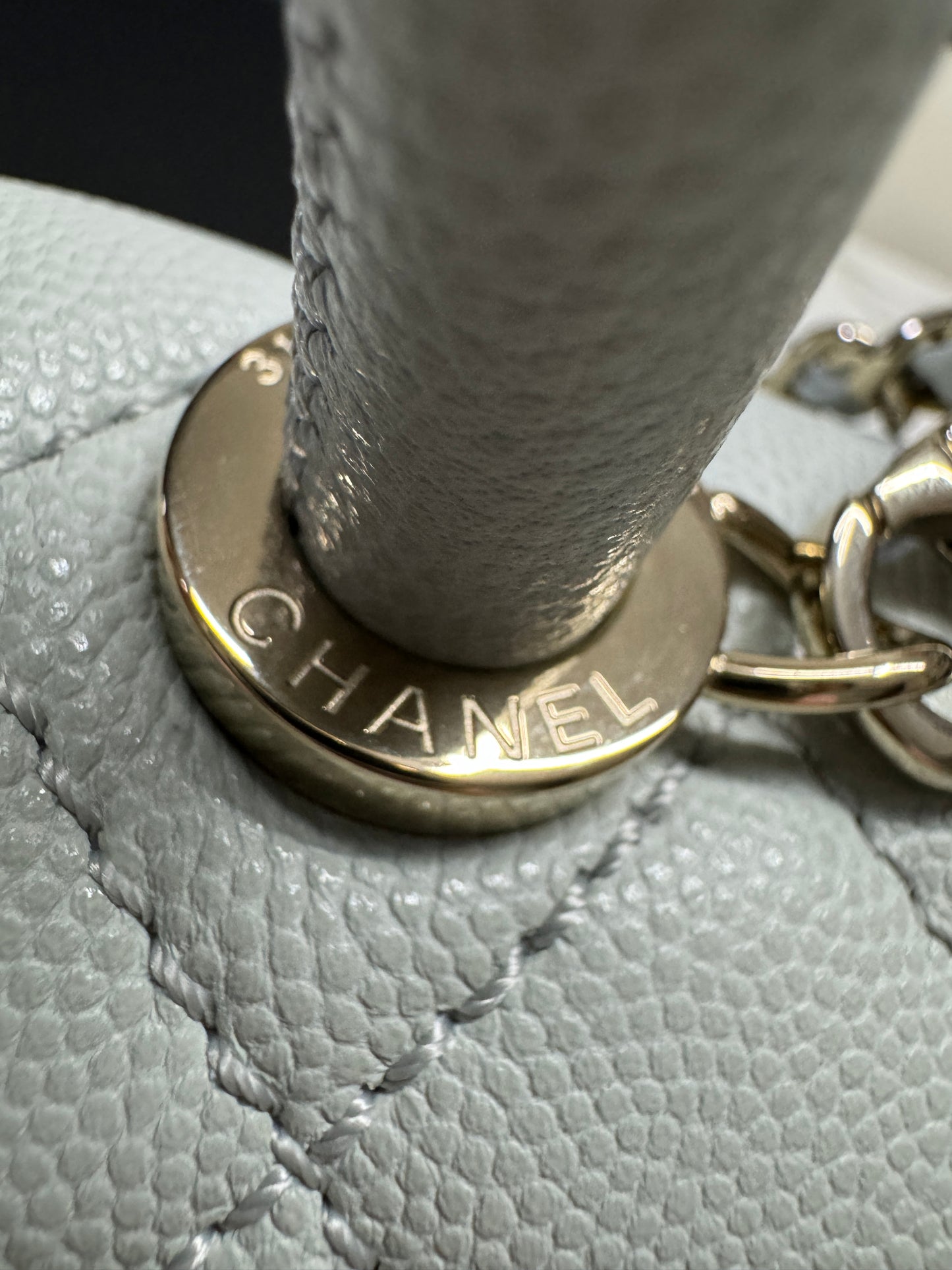 CHANEL Cocohandle 冰川藍 24P Small