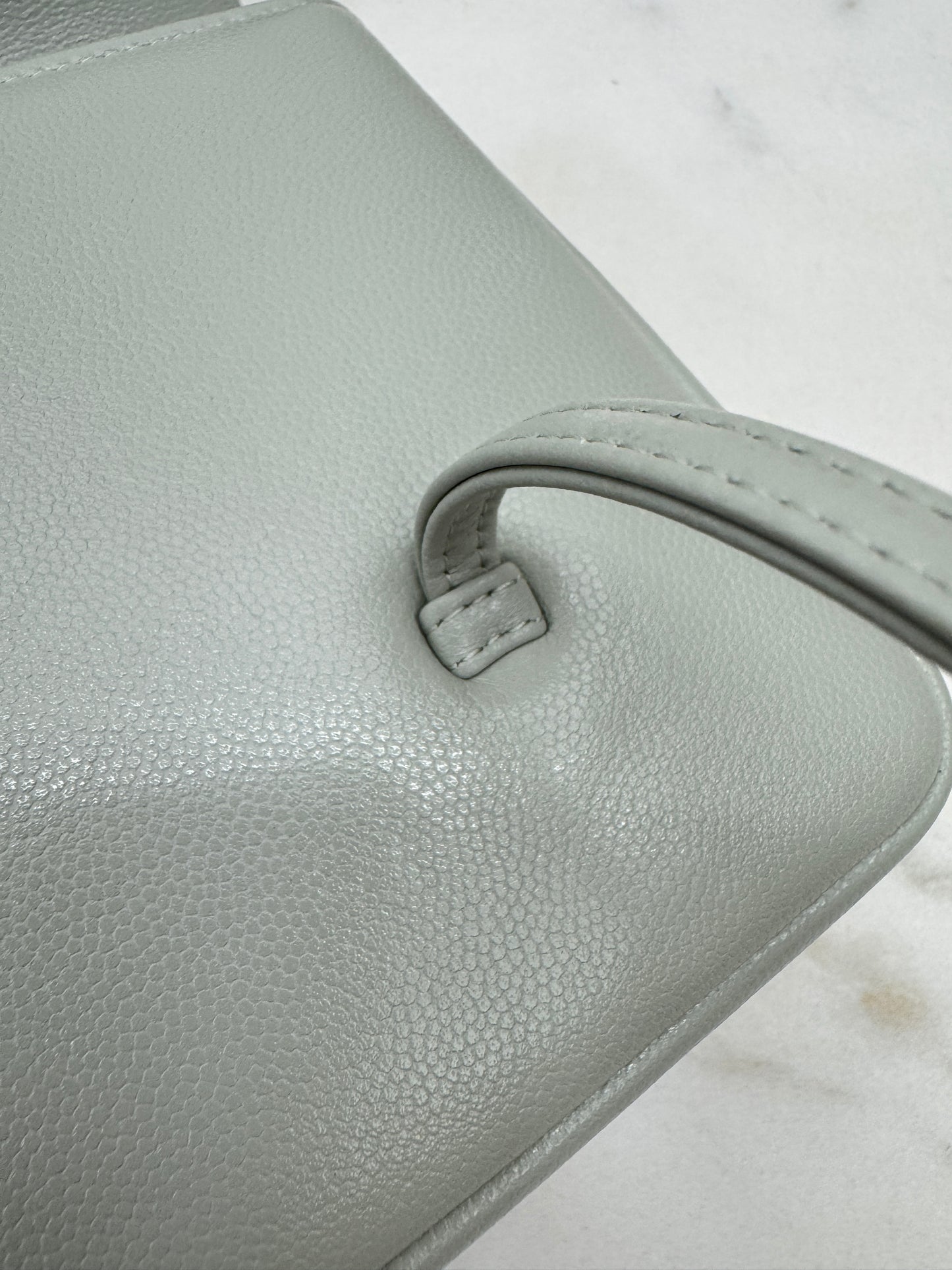 CHANEL Preppy Coco 灰綠色 Small