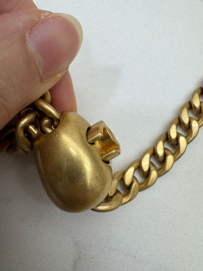 CHANEL 愛心金球 灰色 Mini Flap Bag 20cm