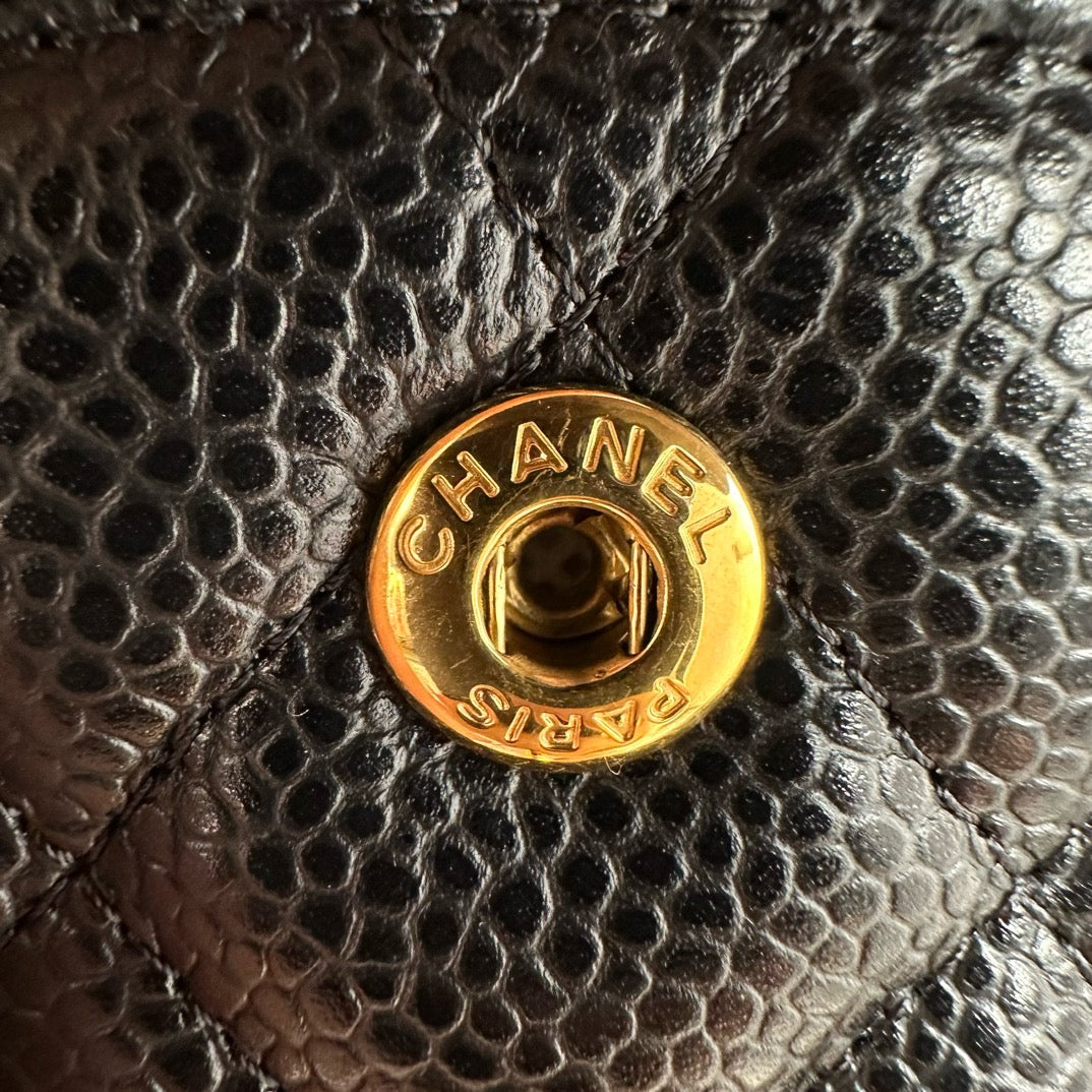 CHANEL CF25 黑金牛