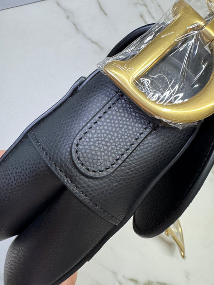 DIOR Saddle Medium Black