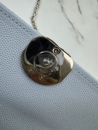 CHANEL 25S Kelly 手機包 Baby Blue