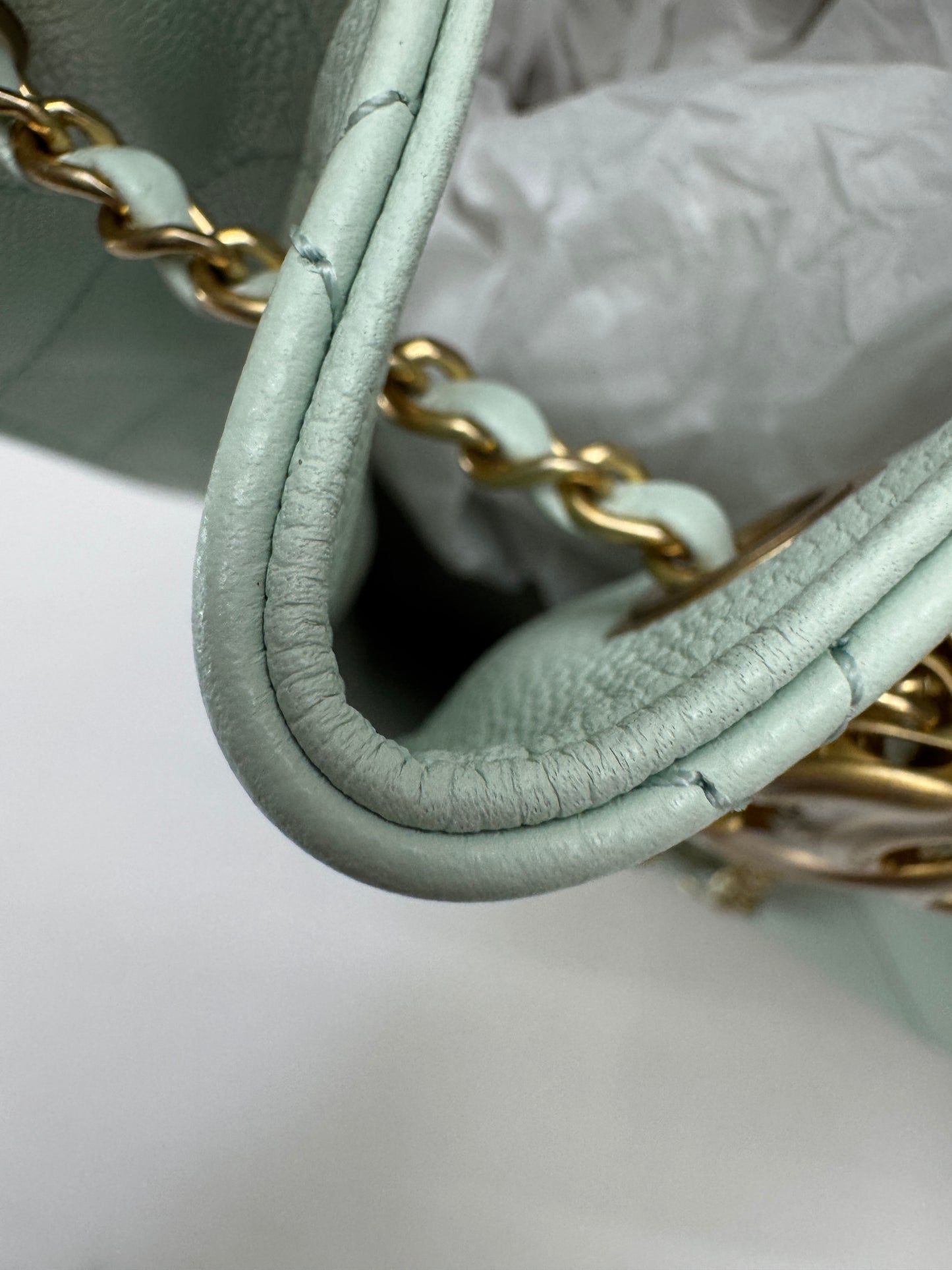 CHANEL 25 Bag Small 薄荷綠