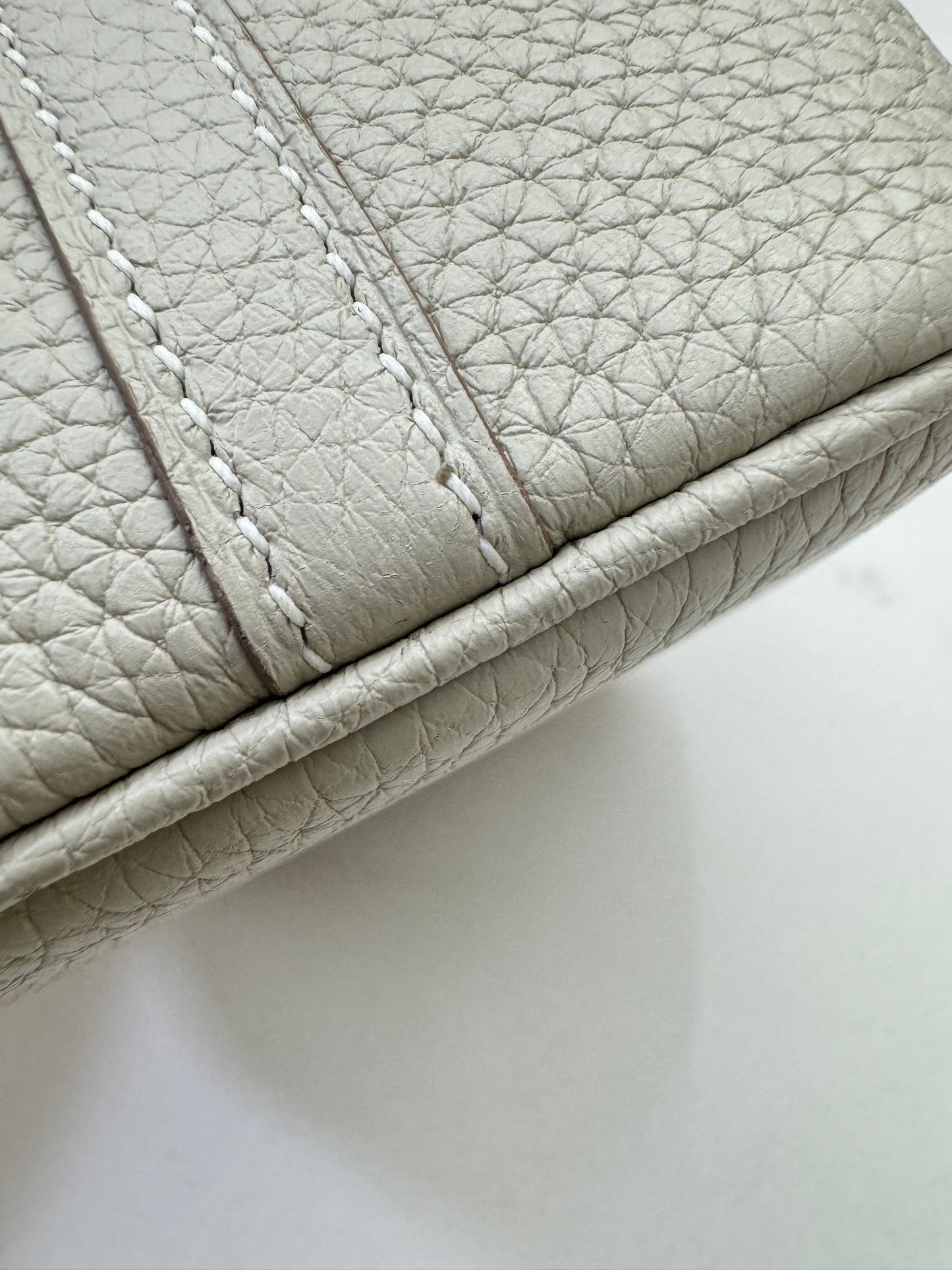HERMES Picotin Lock 14 奶昔白金扣 TC Craie GHW