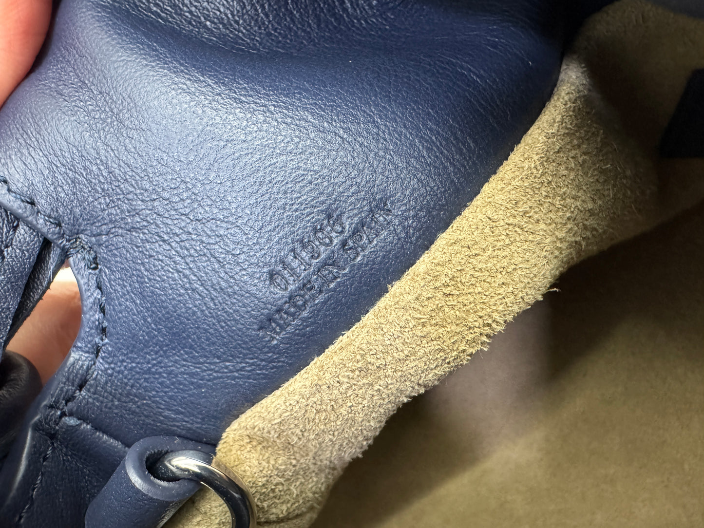 LOEWE Mini Flamenco 深遂藍 Abyss Blue