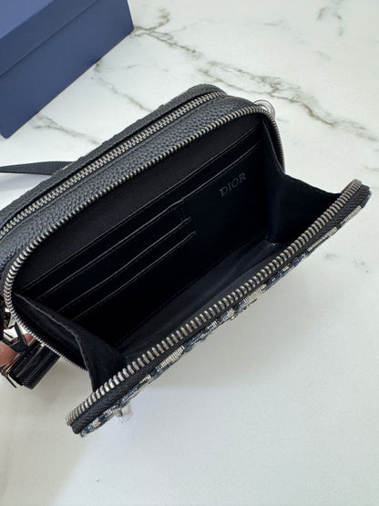 DIOR Zipped Pouch with Strap