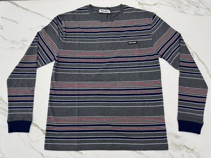 MIU MIU 長袖條紋T恤