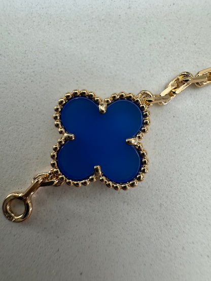 VCA Vintage Alhambra Bracelet 五花藍玉髓