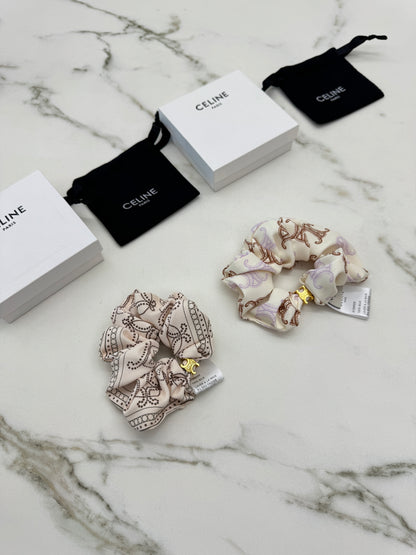 CELINE 真絲髮圈
