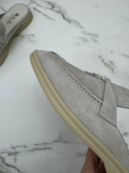 LORO PIANA Charms Walk Babouche Loafers