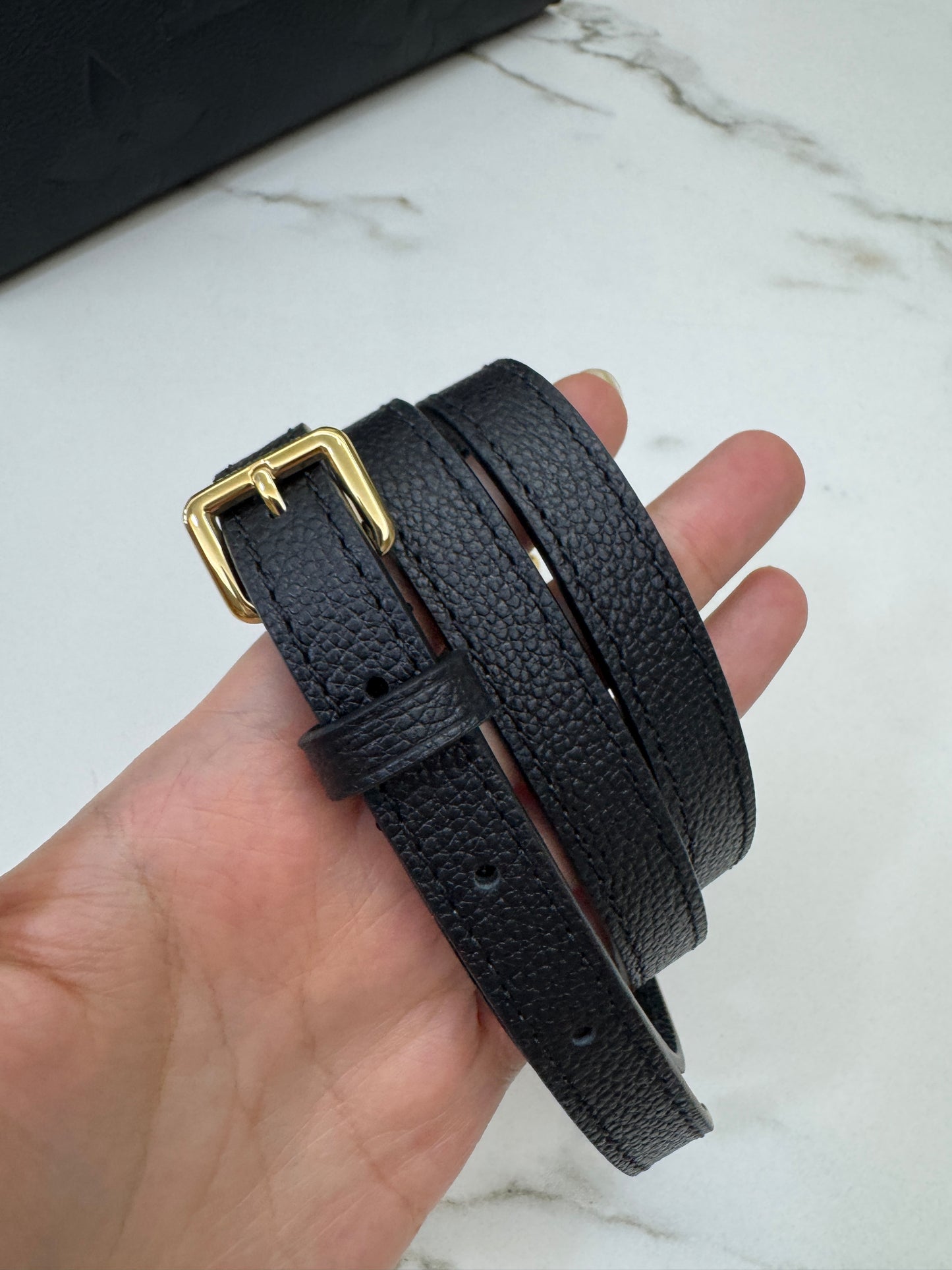 LV Onthego PM 黑色全皮