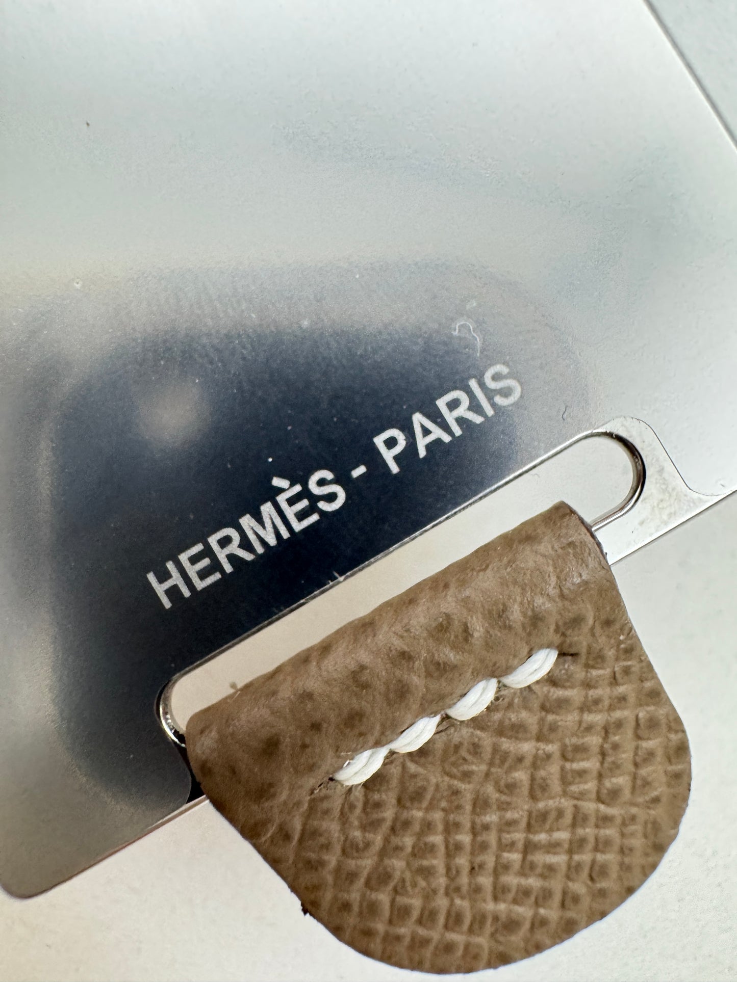 HERMES Constance Elan 大象灰銀扣 Epsom Etoupe PHW