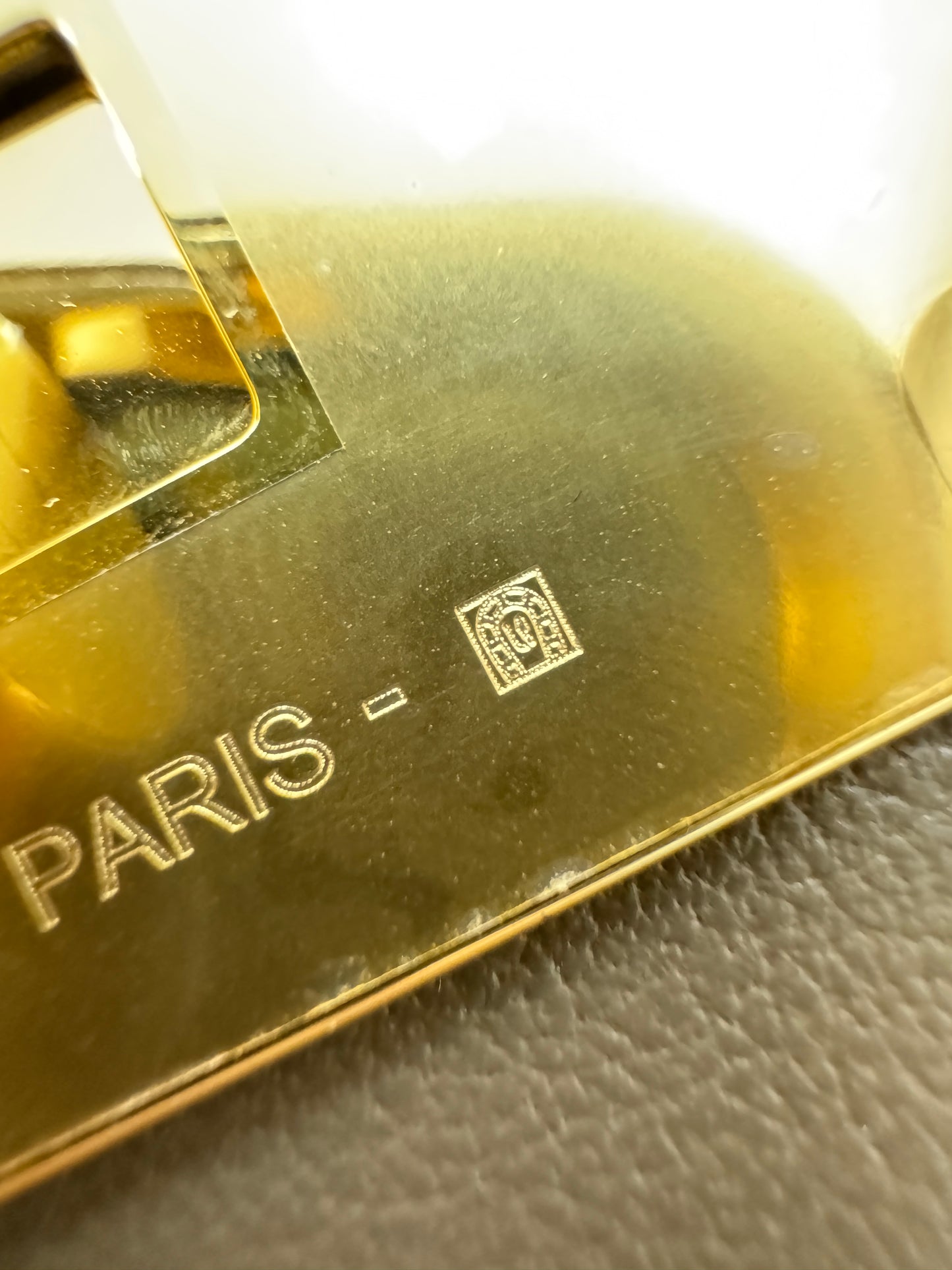 HERMES Mini 2424 大象灰金扣 Evercolor Etoupe GHW