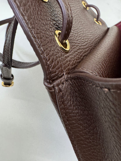 CHANEL Mini Maxi Flap 巧克力色