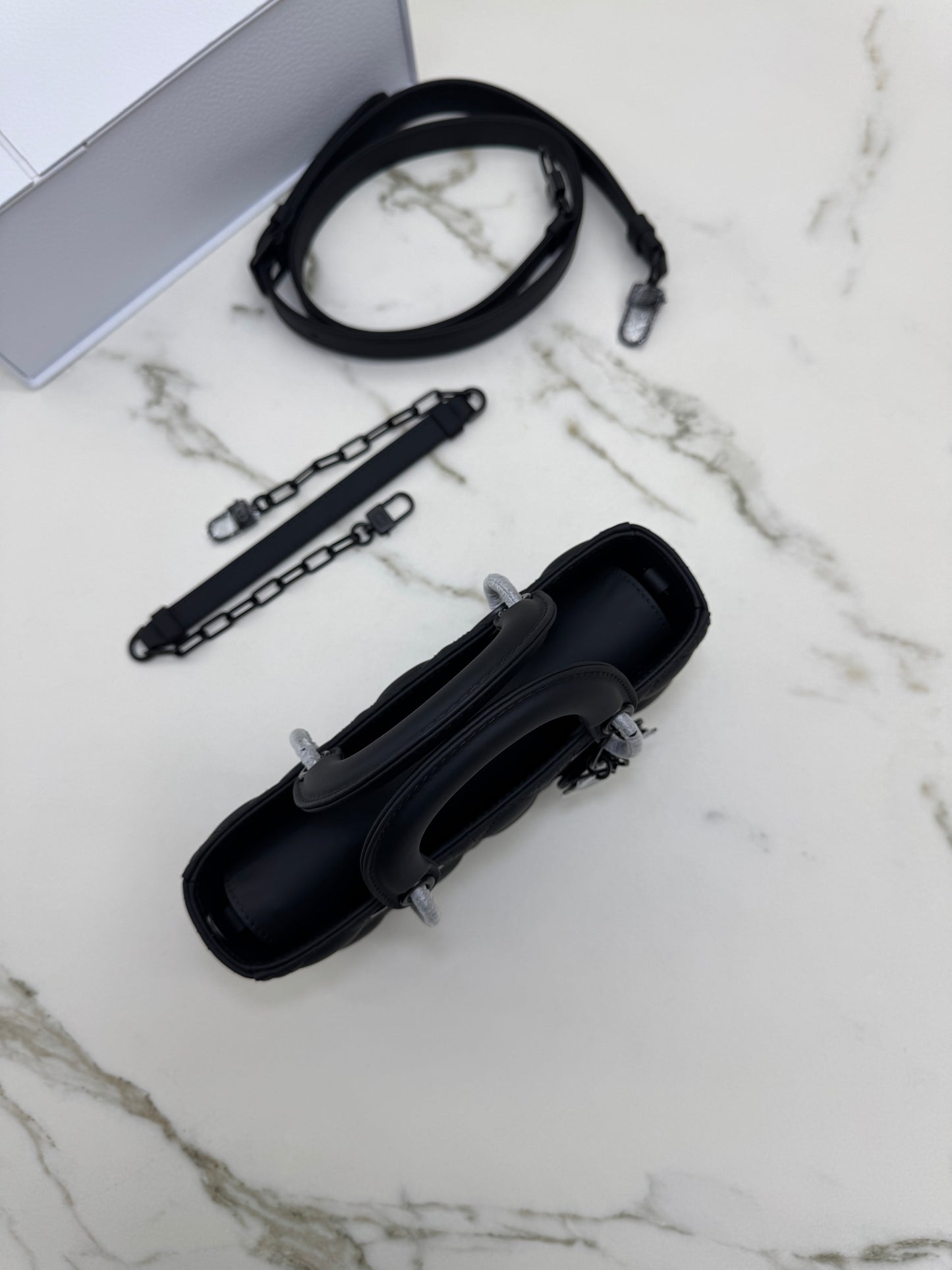 DIOR D-joy Small Matte Black