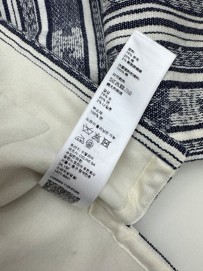 CElLINE 凱旋門Logo橫紋外套