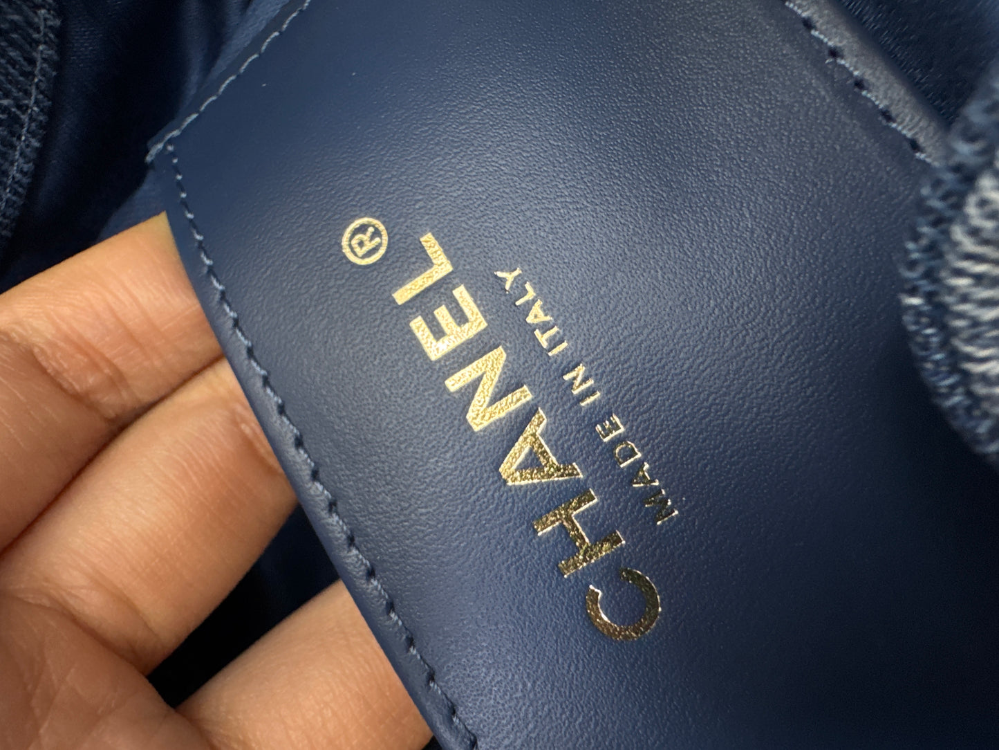 CHANEL Mini 25 Bag 藍牛仔