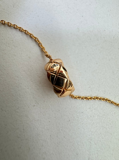 CHANEL Coco Crush Bracelet 米金