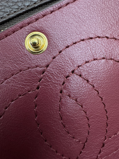CHANEL Mini Maxi Flap 巧克力色