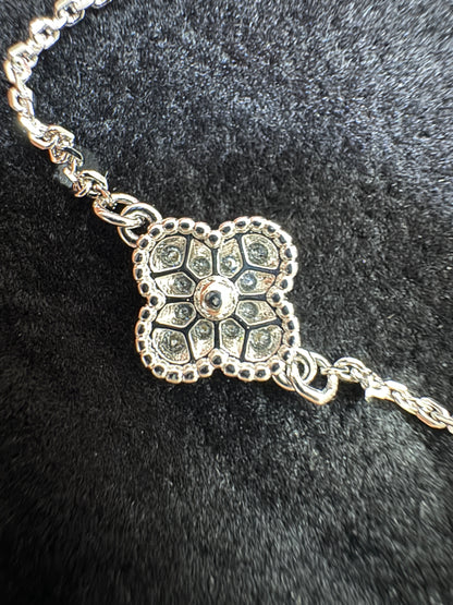 VCA Sweet Alhambra 滿鑽手鏈