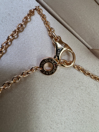 BVLGARI B.Zero 玫瑰金大號項鏈