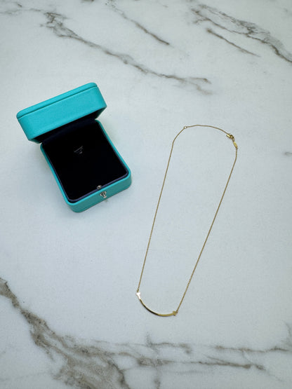 TIFFANY T:Smile Necklace Gold Color