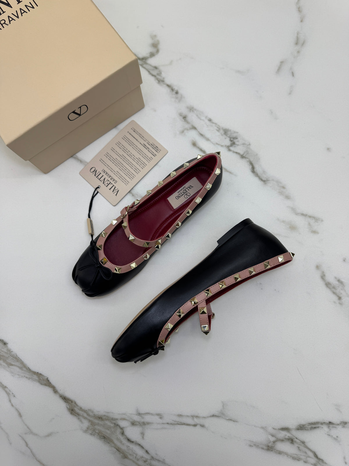 VALENTINO 芭蕾舞鞋 黑色