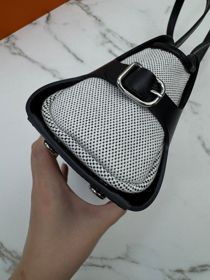 HERMES Tablier 熊貓色