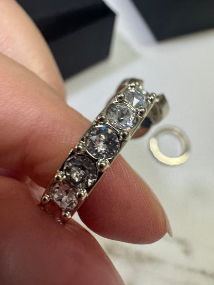 CHANEL 25P 三件套淺金色戒指