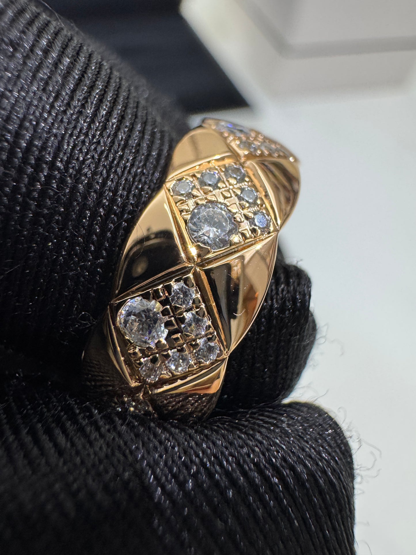 CHANEL Coco Crush Ring 米金色 Beige Gold