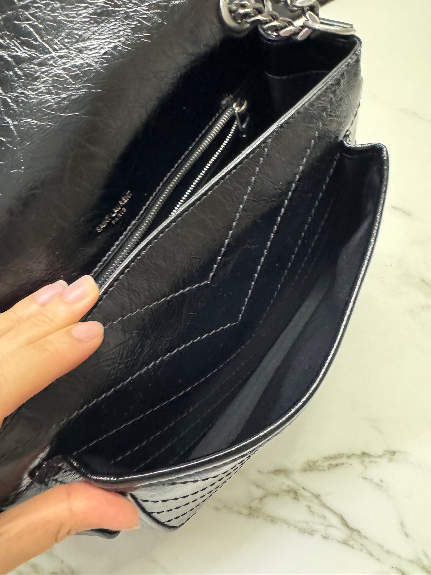 YSL Niki Medium 黑色