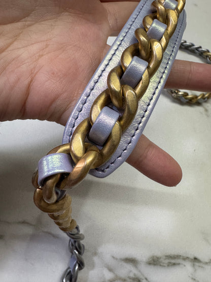 CHANEL 19 Bag Small 22P幻彩紫 小號