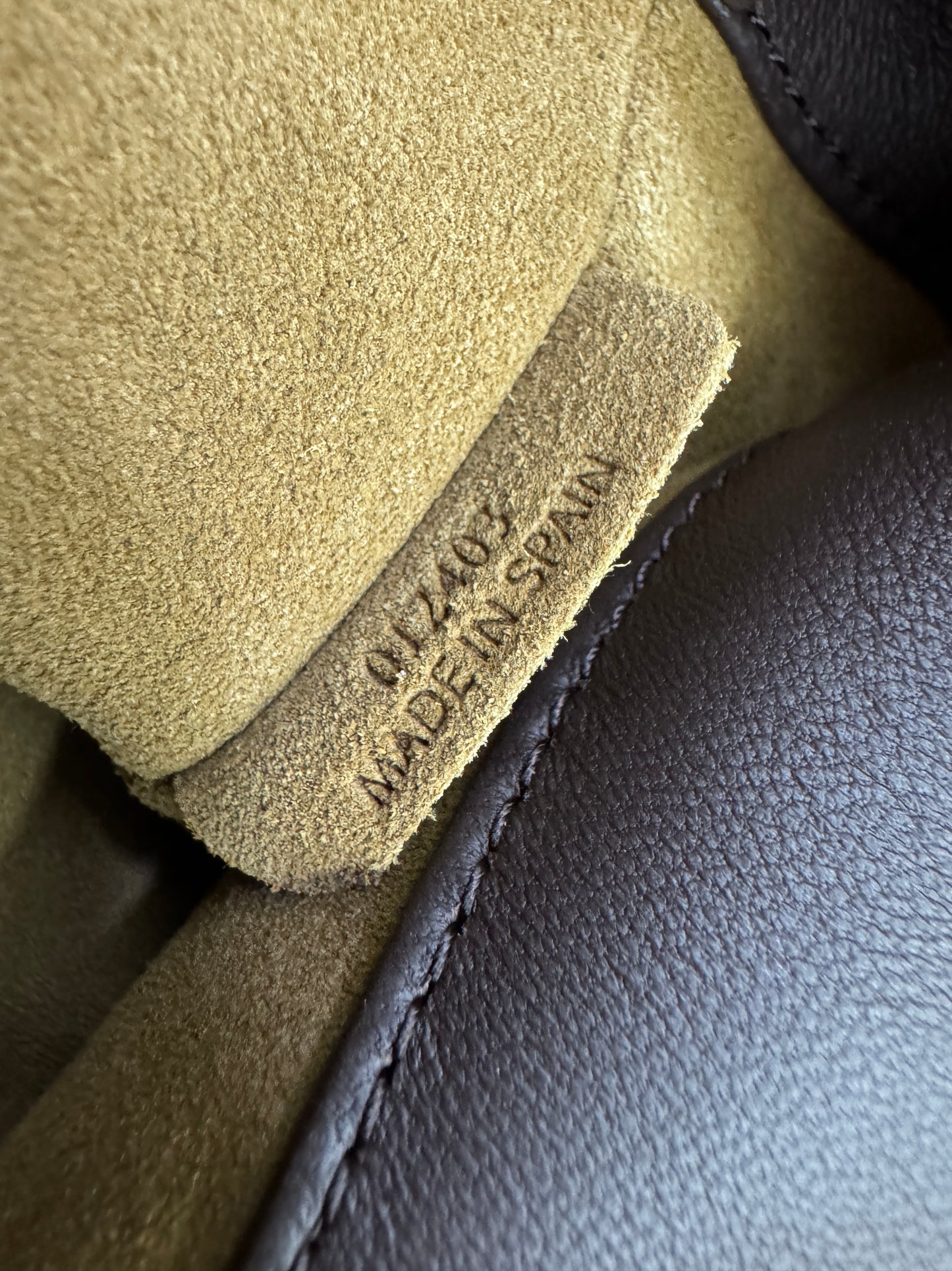 LOEWE Flamenco Purse Medium Dark Chestnut