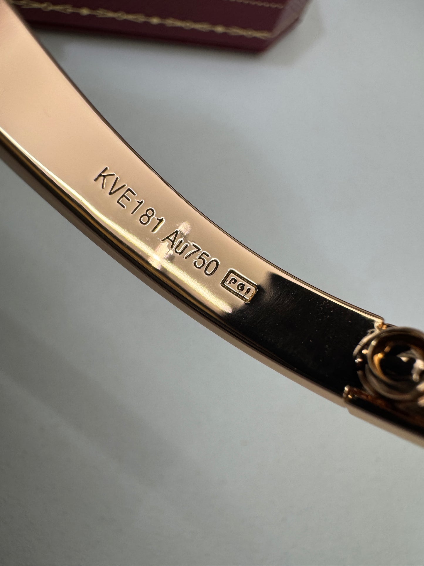 CARTIER Love Bracelet Classic Rose Gold