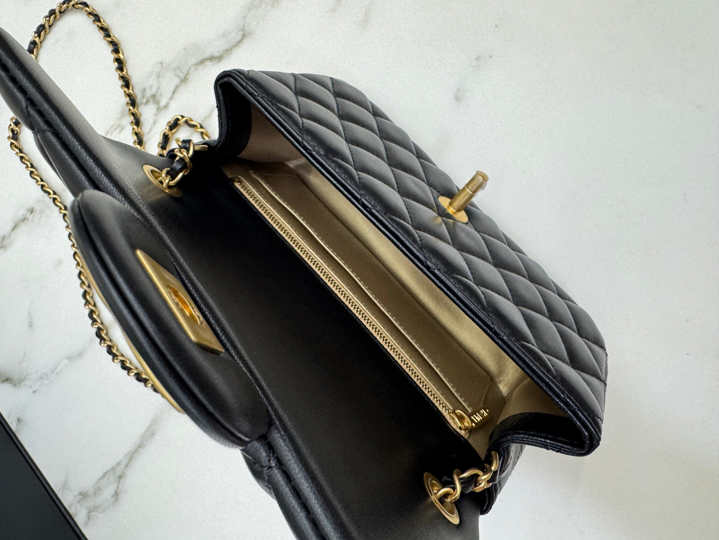 CHANEL 25B調節扣 Mini CF20 羊皮