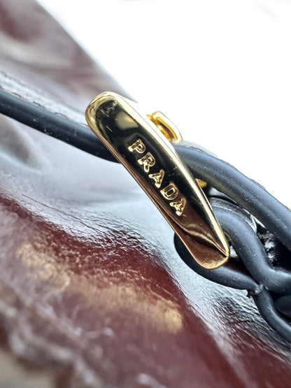 PRADA Bonnie XL Dark Brown (Lux Soft)