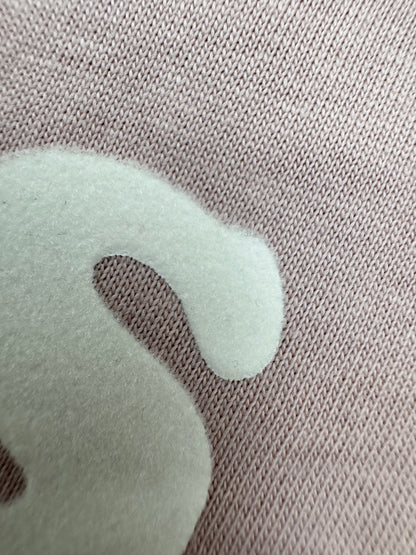 CELINE 短袖T恤 髒粉色