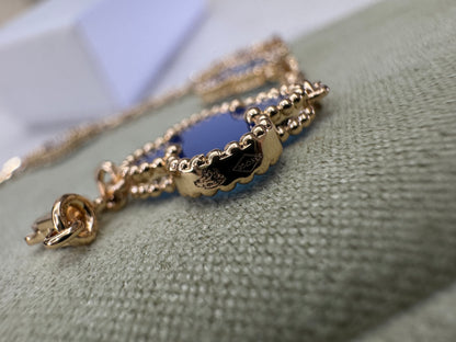 VCA Vintage Alhambra Bracelet 五花藍玉髓