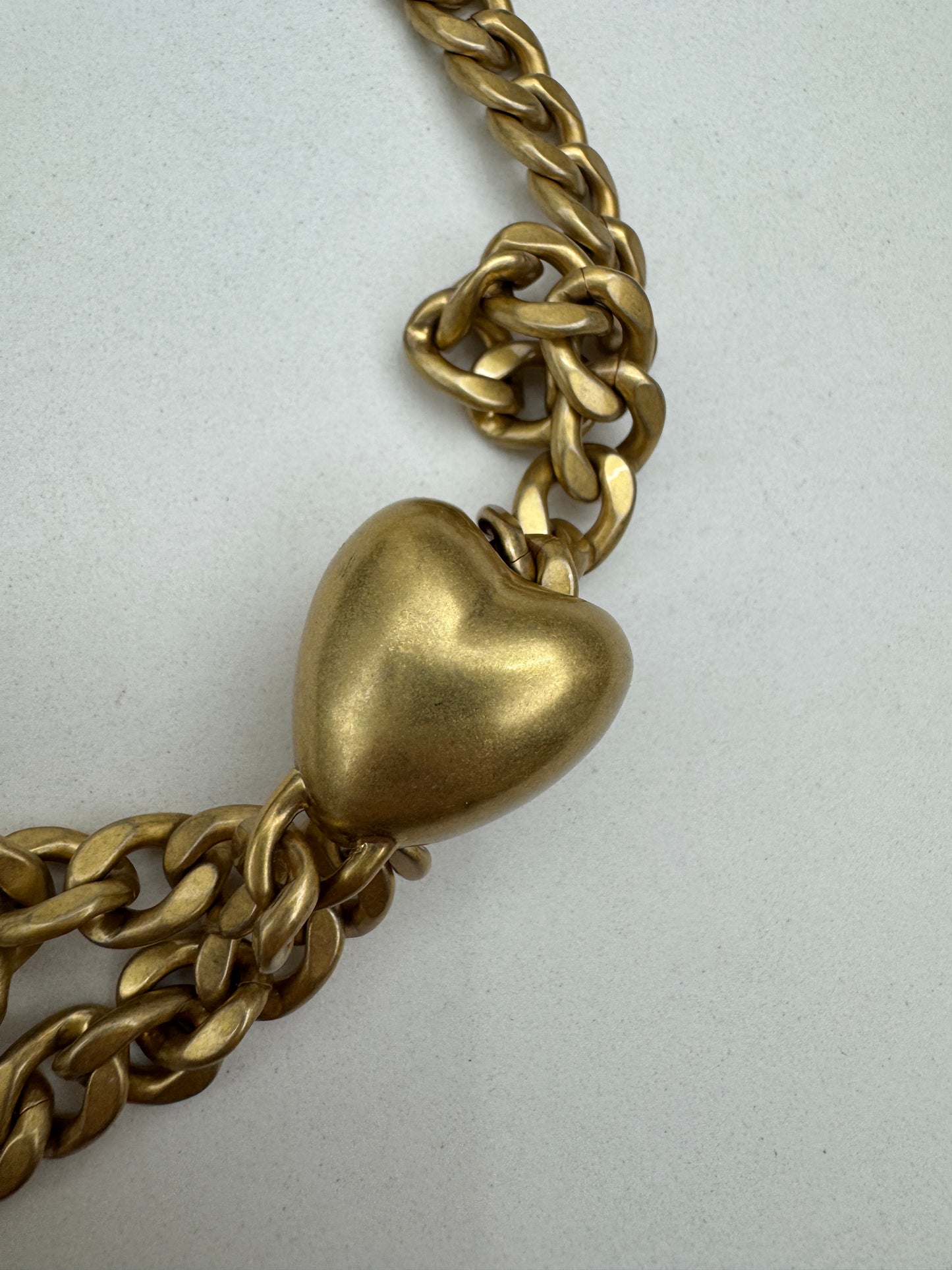 CHANEL 愛心金球 灰色 Mini Flap Bag 20cm