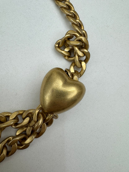 CHANEL 愛心金球 灰色 Mini Flap Bag 20cm