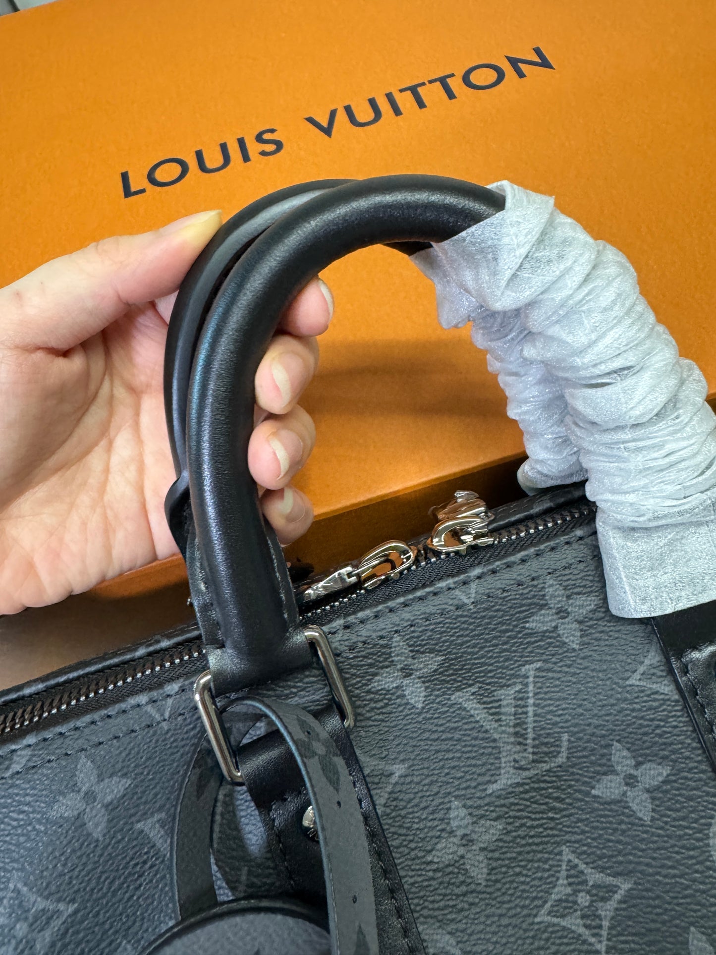 LV Keepall 35 老花黑