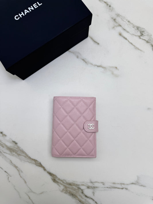 CHANEL Passport Holder 粉紅色